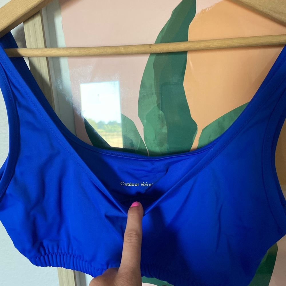 COPY - Outdoor voices swim top